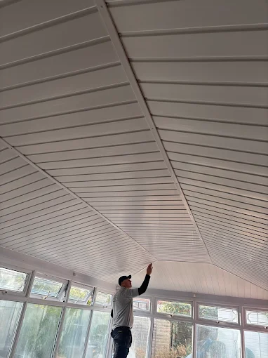 Flat roofing installation by HK Roofing